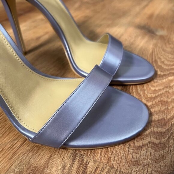 NWB MICHAEL KORS‎ ANTONIA SANDAL PEARLIZED Orched Heel Sandal 40SOATHA1W Sz 9M - Picture 6 of 15